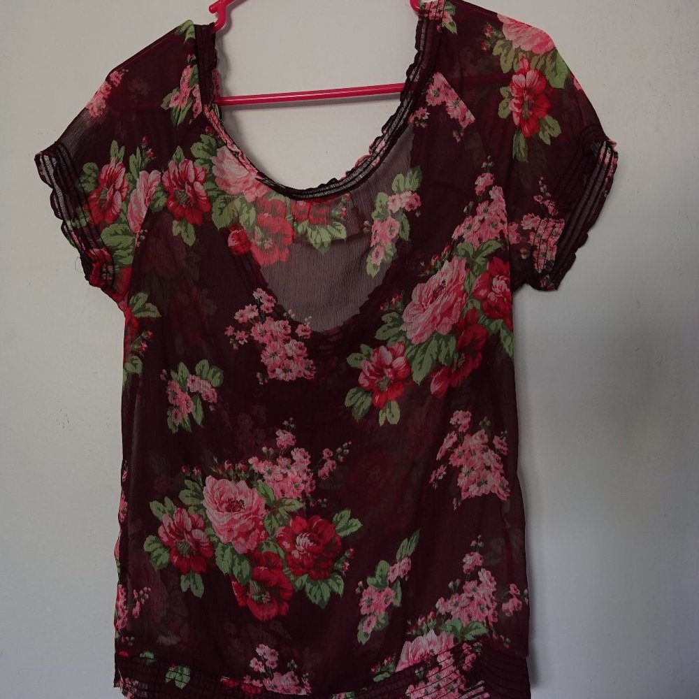 Abercrombie & Fitch floral shirt